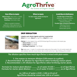 Agrothrive (Fish Emulsion) - 32oz