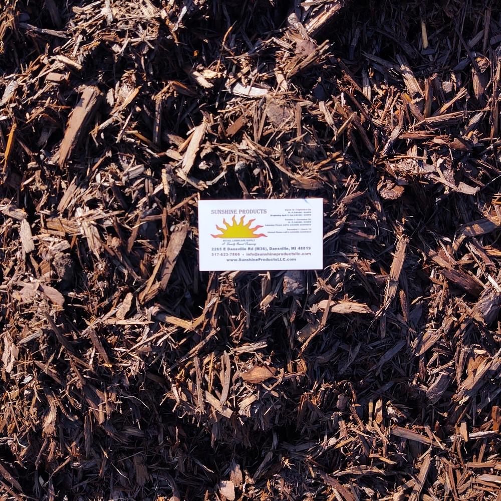 Walnut Brown Dyed Mulch