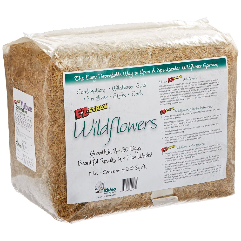 EZ Straw Wildflowers