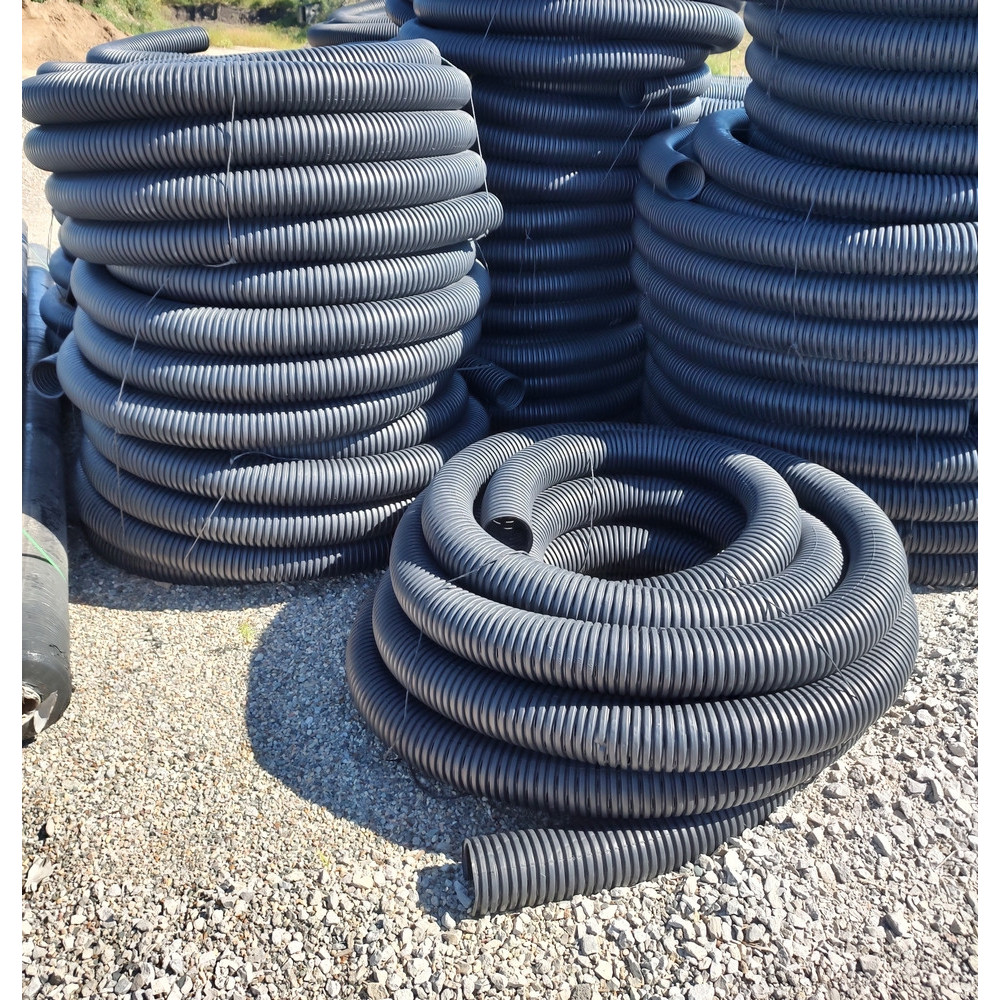 4" x 100' Drain Tile - Non-Perforated